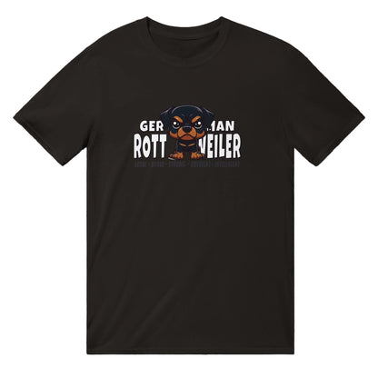 German Rottweiler T-Shirt Australia Online Color Black / S