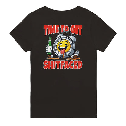 Get Shitfaced T-shirt Graphic Tee Australia Online Black / S