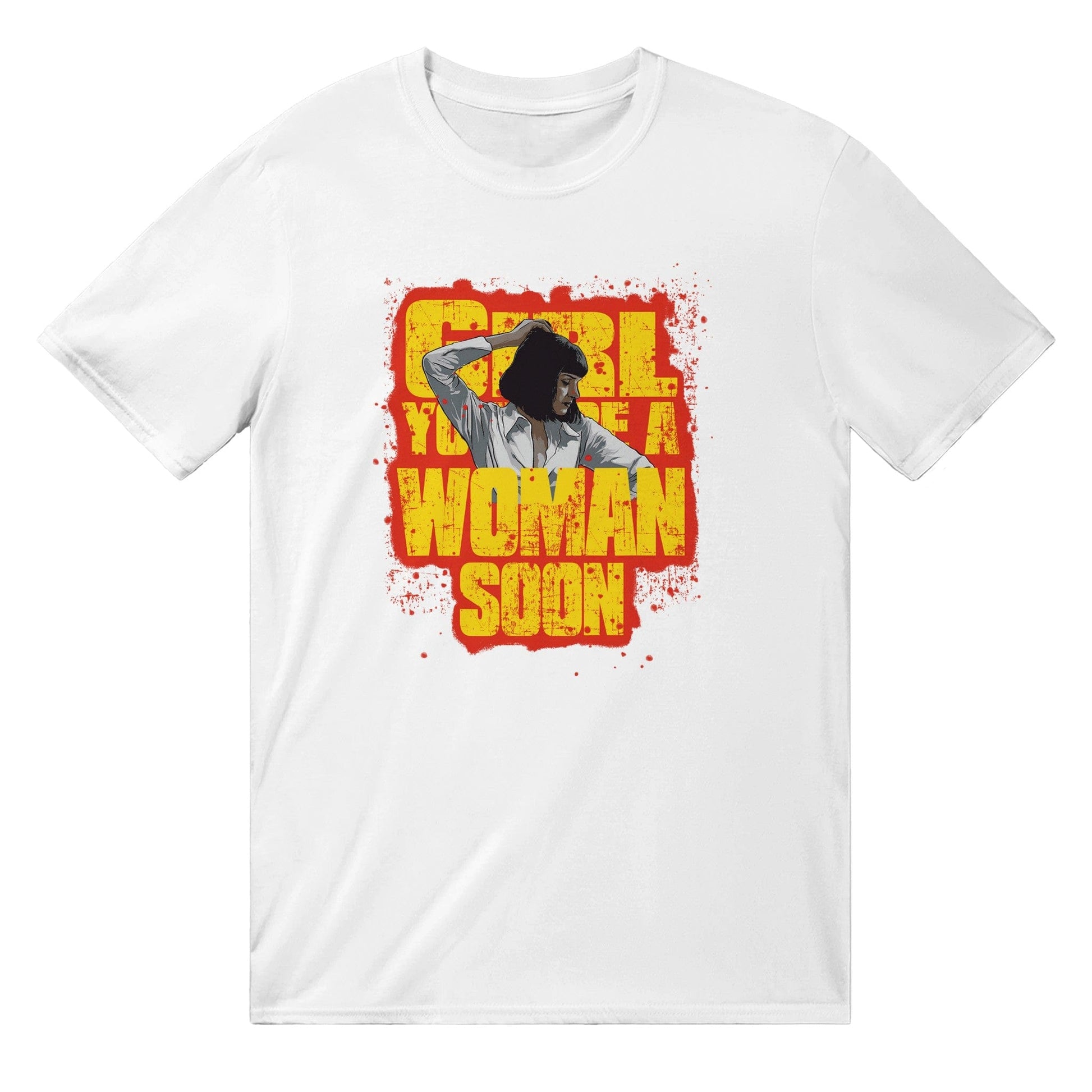 Girl You’ll Be A Woman Soon T-Shirt Australia Online Color White / S