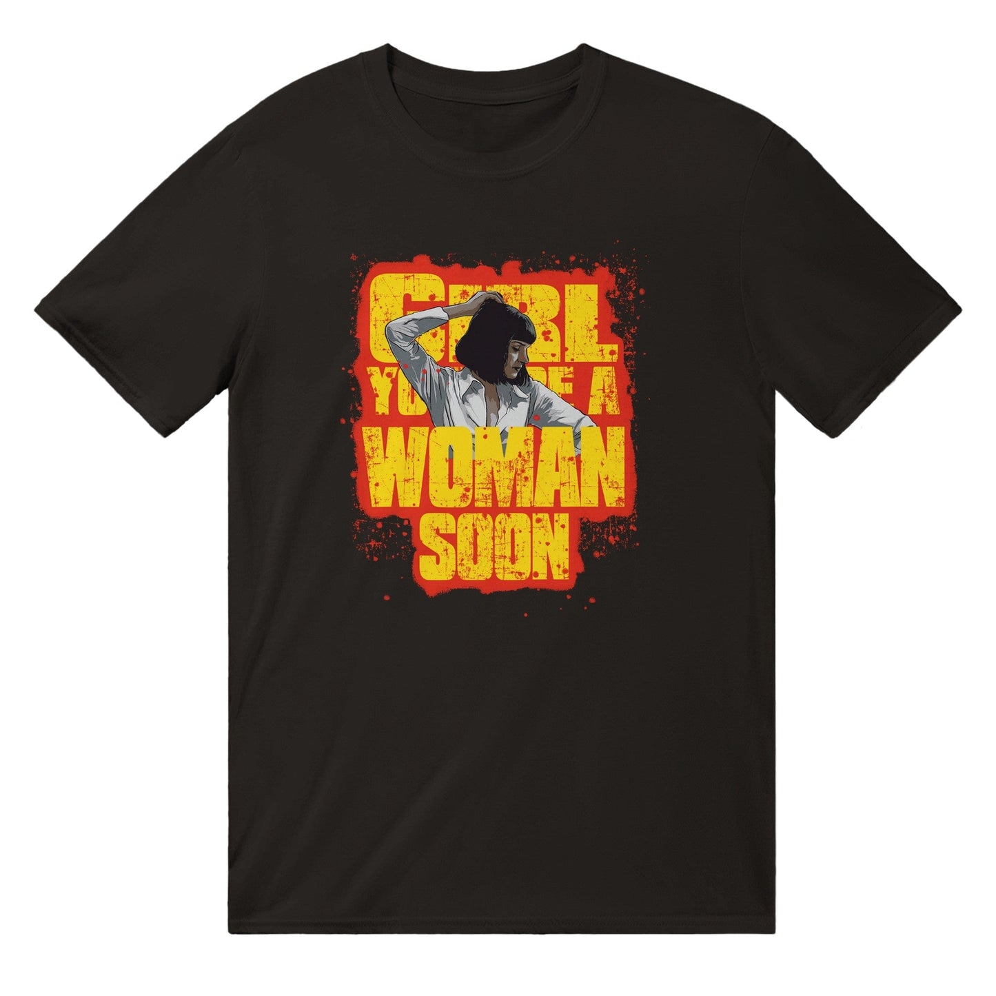 Girl You’ll Be A Woman Soon T-Shirt Australia Online Color Black / S