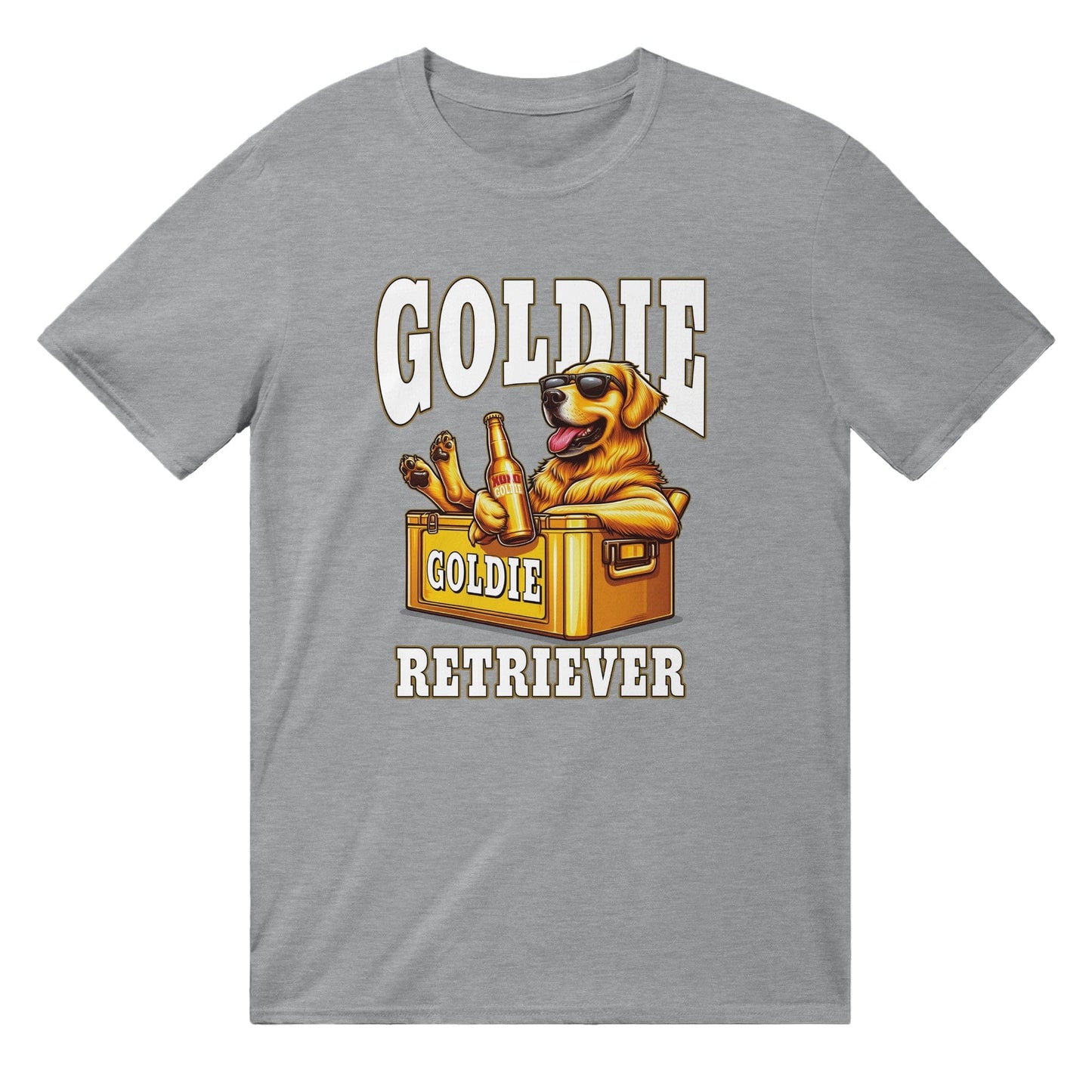 Goldie Retriever T-Shirt Australia Online Color Sports Grey / S