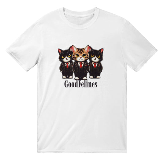 Good Felines T-Shirt Australia Online Color White / S