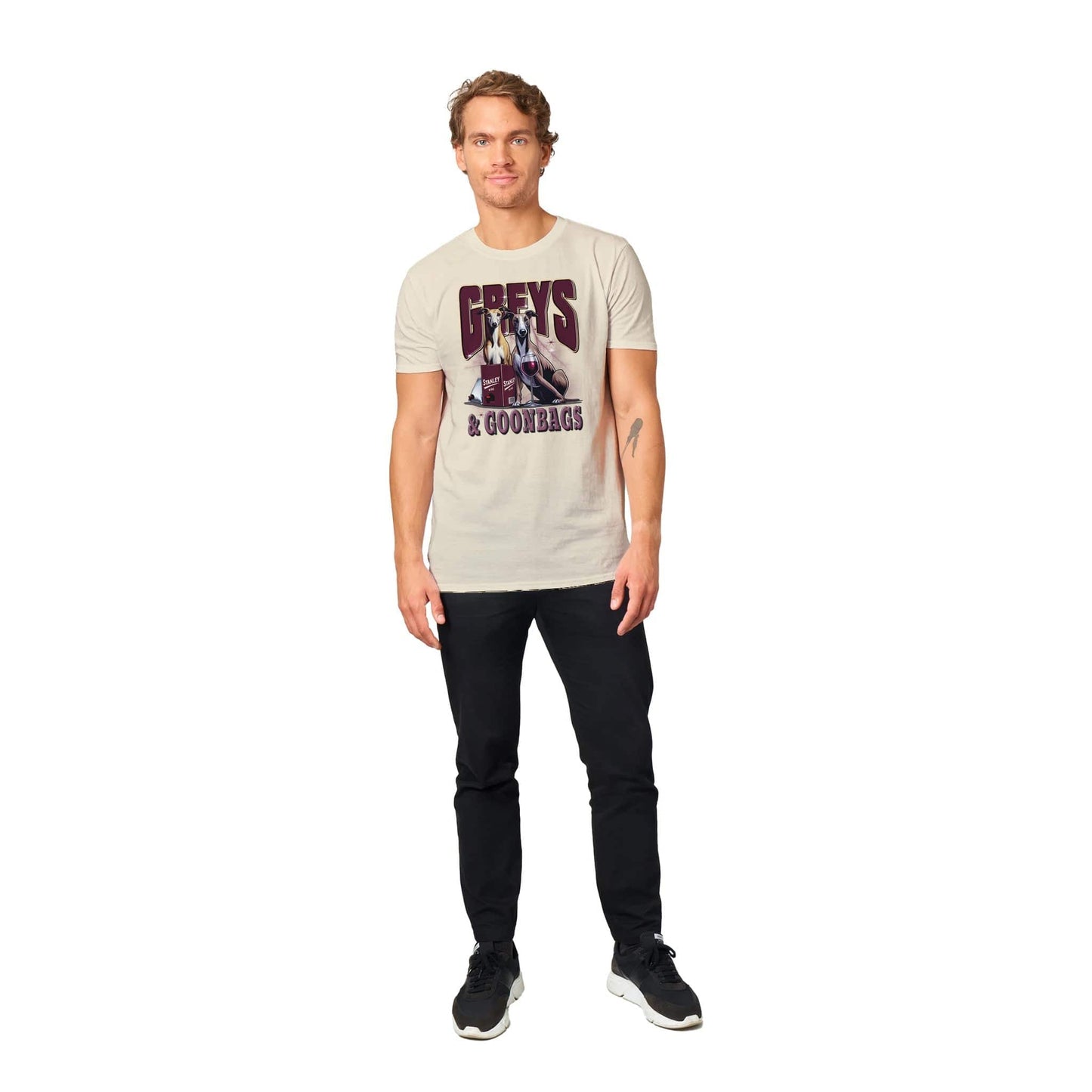 Greys And Goonbags T-Shirt Graphic Tee BC Australia