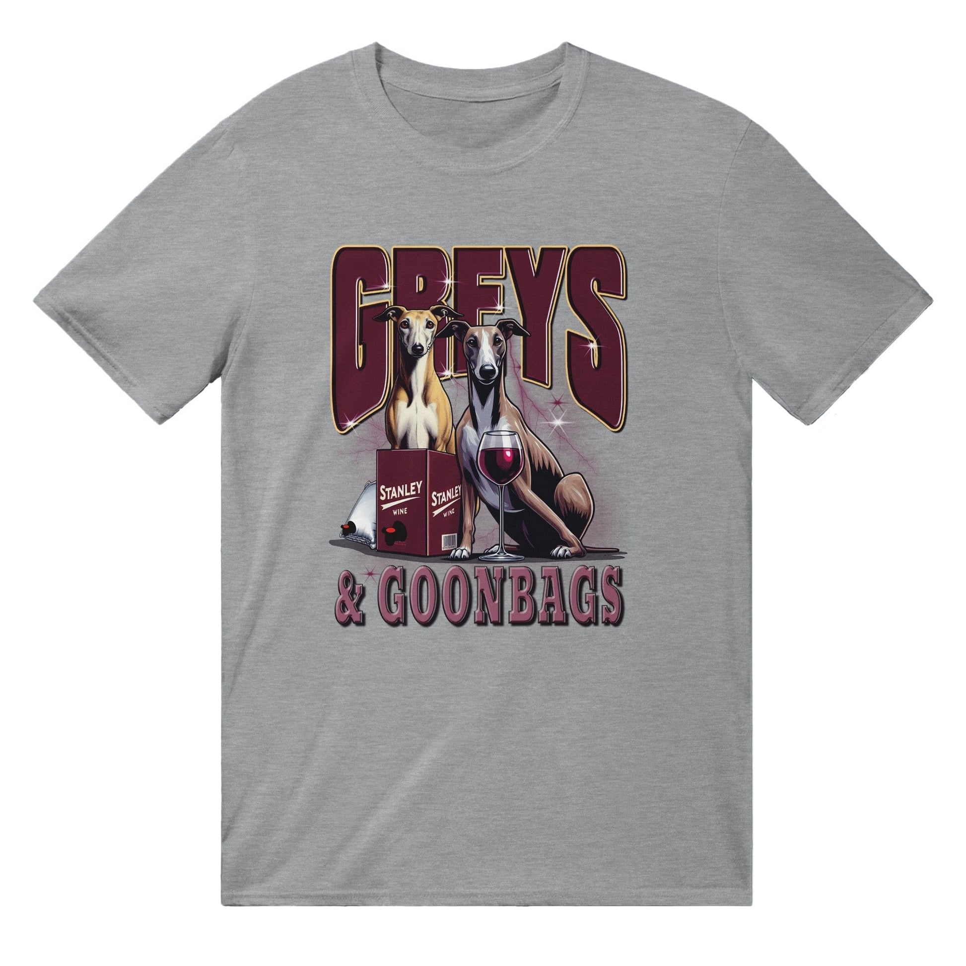 Greys And Goonbags T-Shirt Graphic Tee Sports Grey / S BC Australia