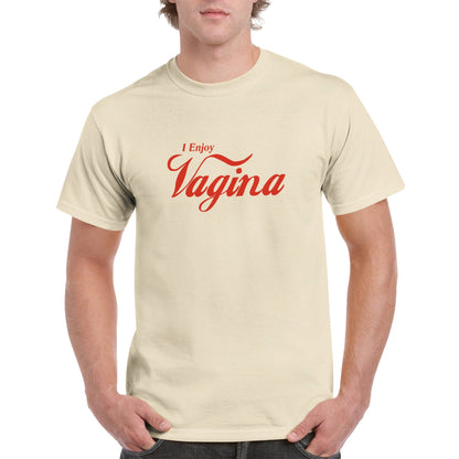 I Enjoy Vagina Coke T-Shirt Graphic Tee BC Australia