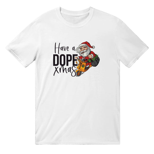 Have A Dope Xmas T-Shirt Australia Online Color White / S