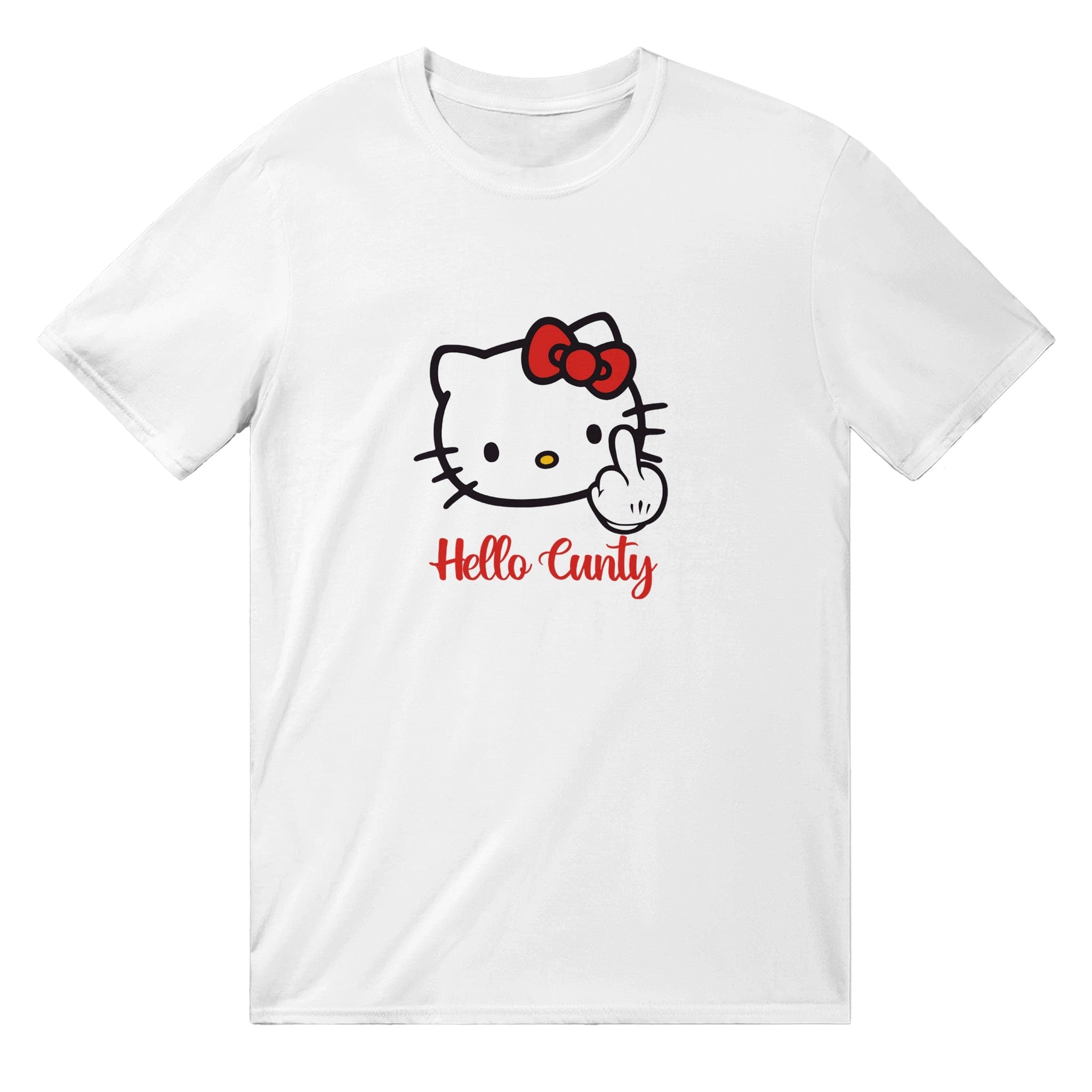 Hello Kitty Rude T-shirt | Rude And Offensive Shirts Australia