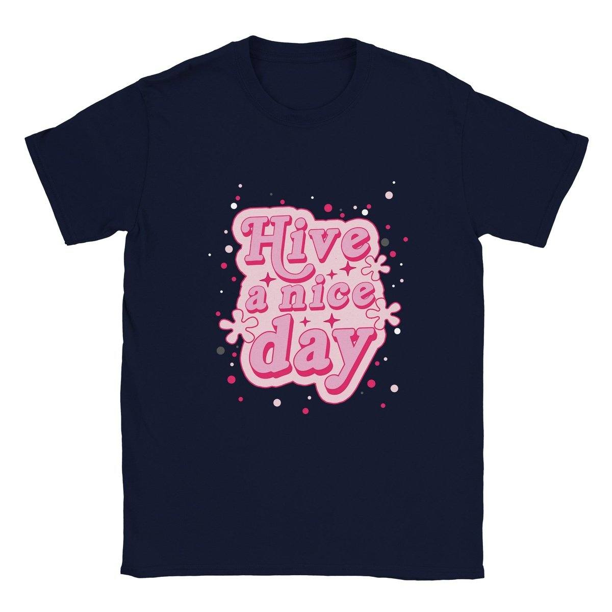 Hive A Nice Day Kids T-shirt Australia Online Color Navy / XS