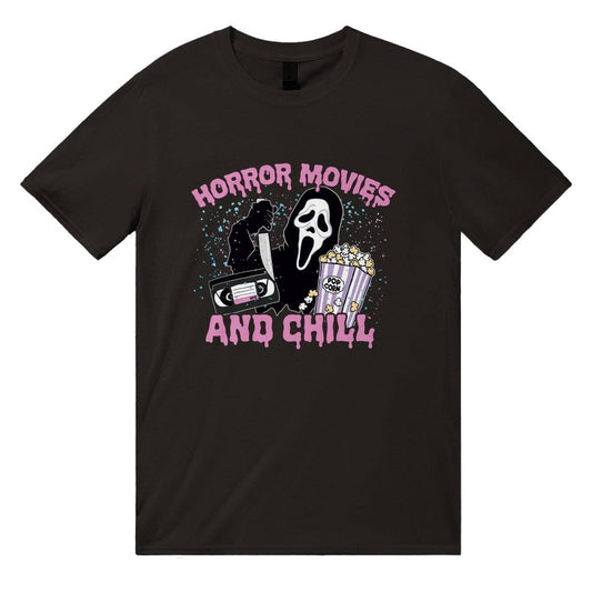 Horror Movies And Chill T-SHIRT Australia Online Color Black / S