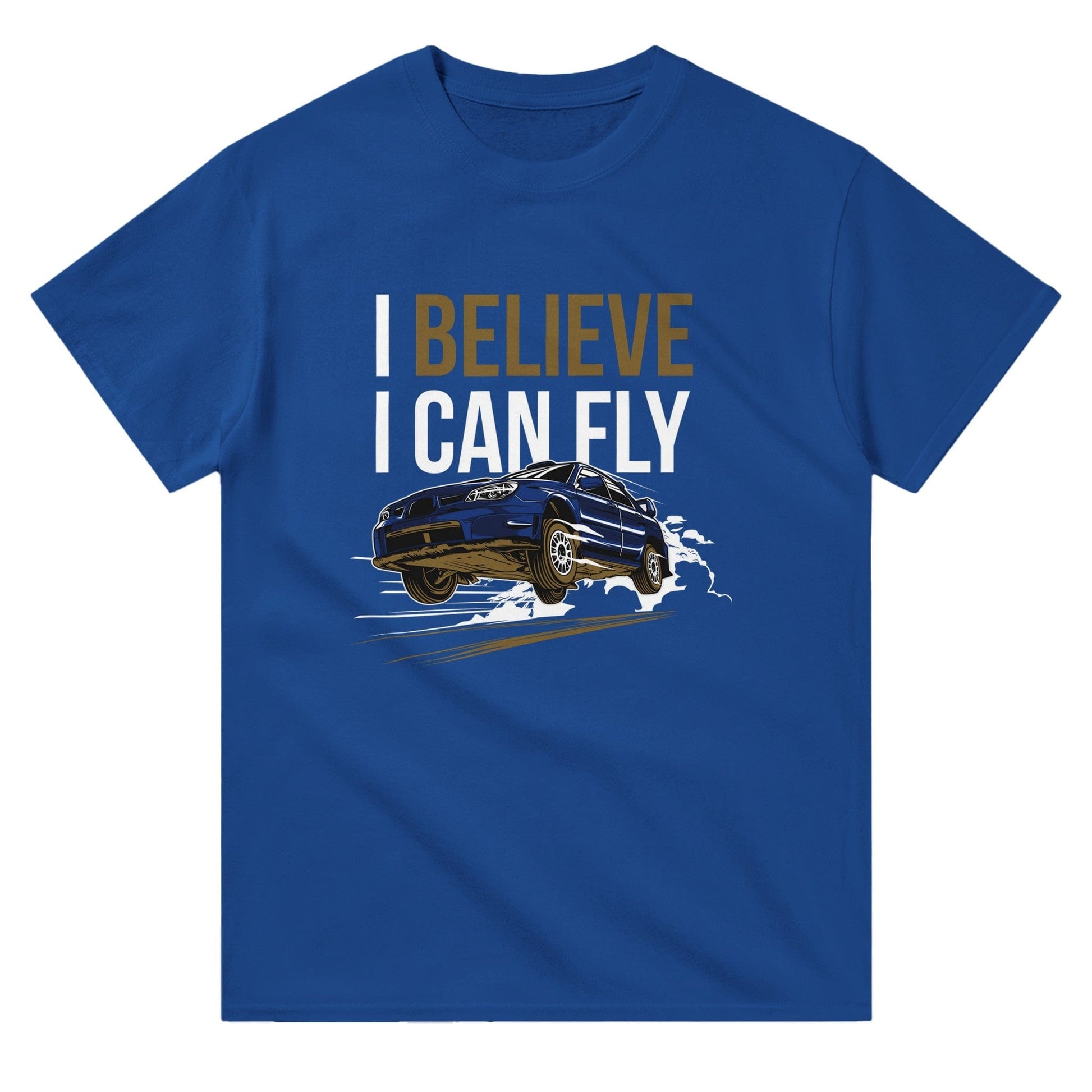 I Believe I Can Fly Subaru T-shirt Australia Online Color Royal / S