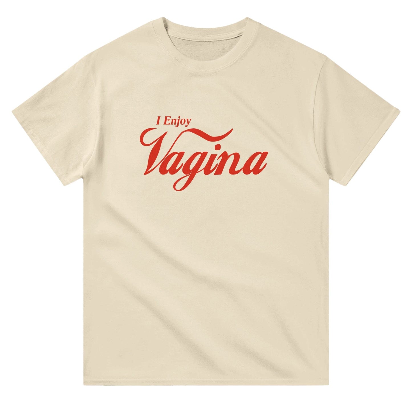 I Enjoy Vagina Coke T-Shirt Australia Online Color Natural / Mens / S