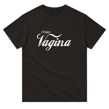 I Enjoy Vagina Coke T-Shirt Australia Online Color Black / Mens / S