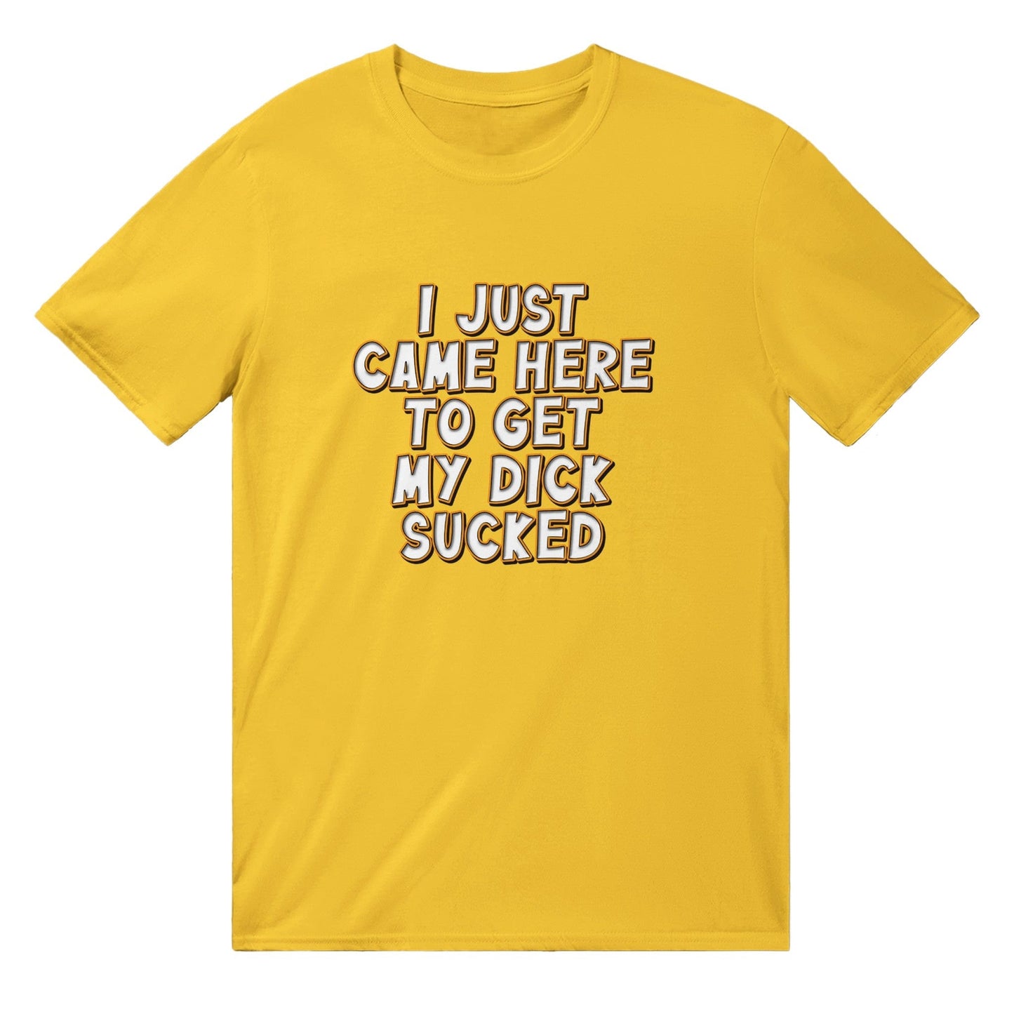 I Just Came Here To Get My Dick Sucked T-shirt Australia Online Color Daisy / S