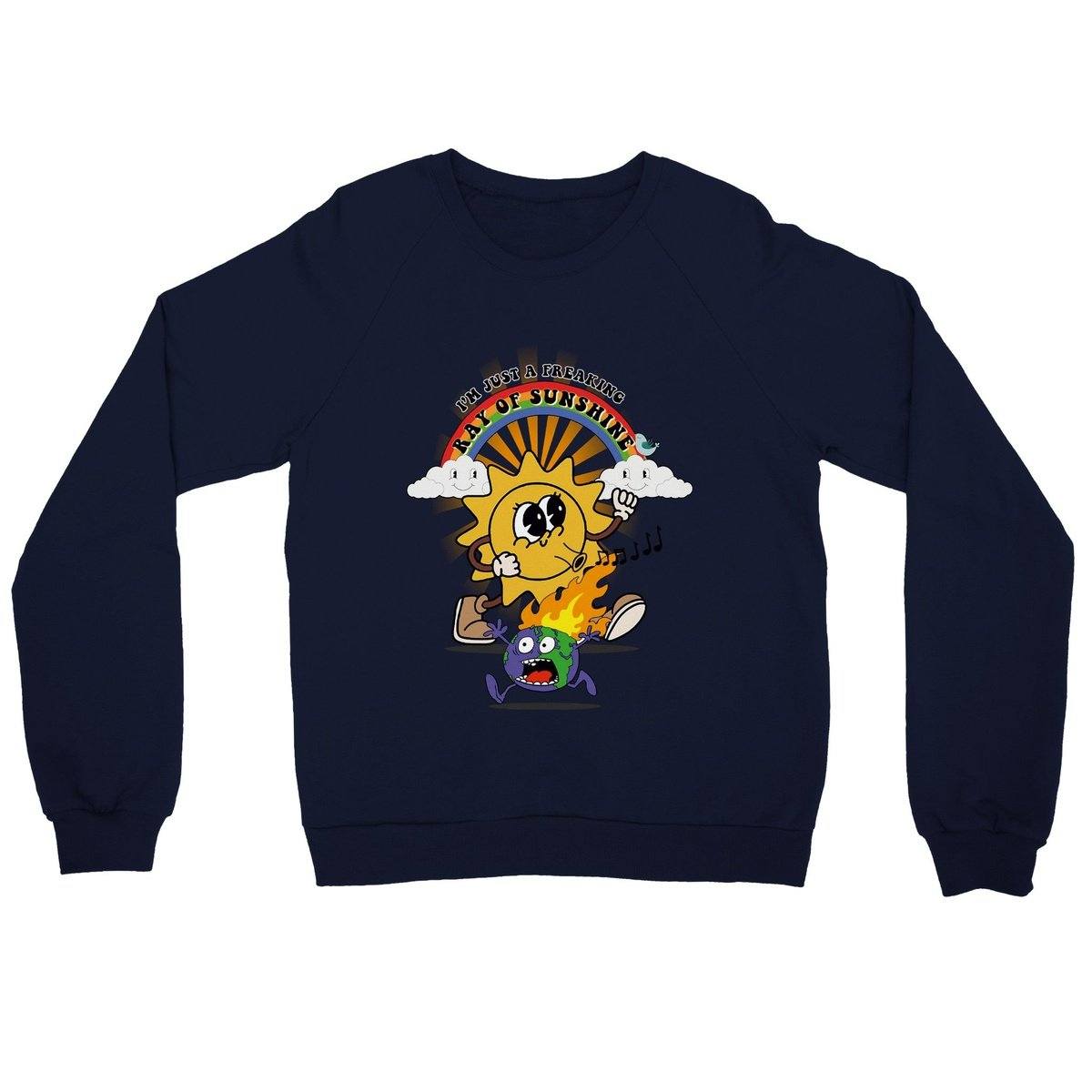 I'm Just A Freaking Ray Of Sunshine Jumper Australia Online Color Navy / S