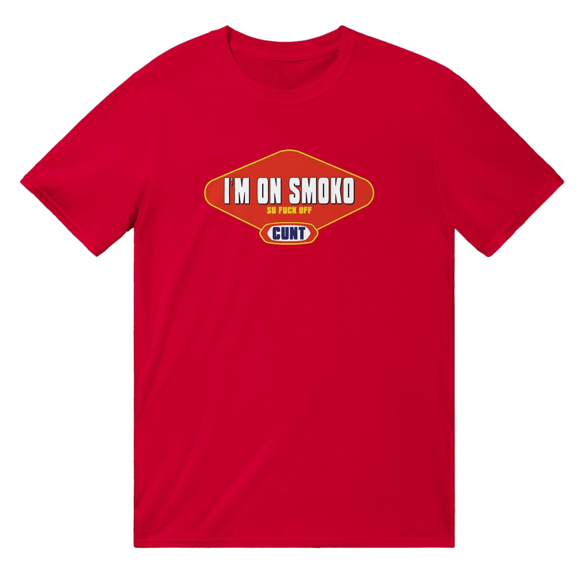 I'm On Smoko Vegemite Logo T-SHIRT Australia Online Color Red / S