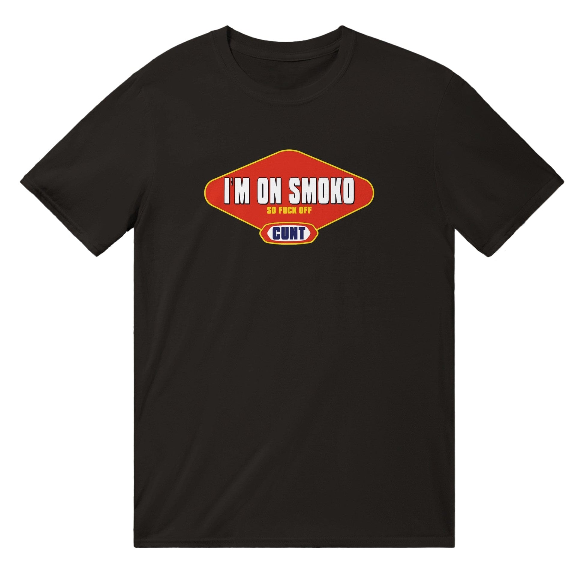 I'm On Smoko Vegemite Logo T-SHIRT Australia Online Color Black / S