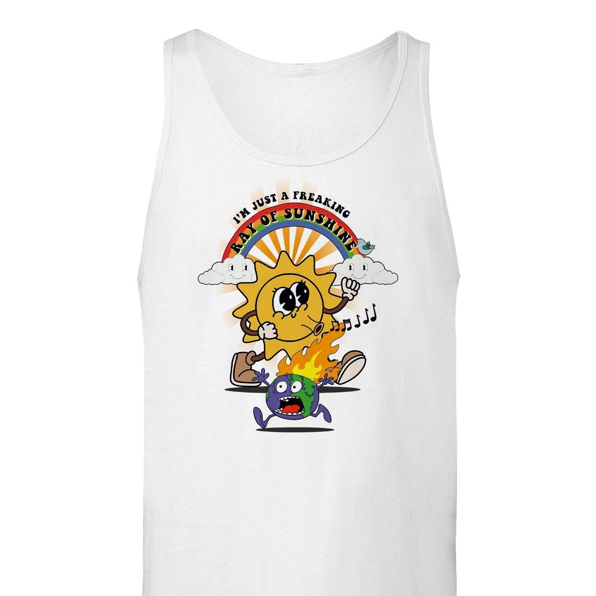Im Just A Freaking Ray Of Sunshine Tank Top Australia Online Color
