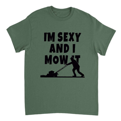 Im Sexy And I Mow It T-SHIRT Australia Online Color Military Green / S