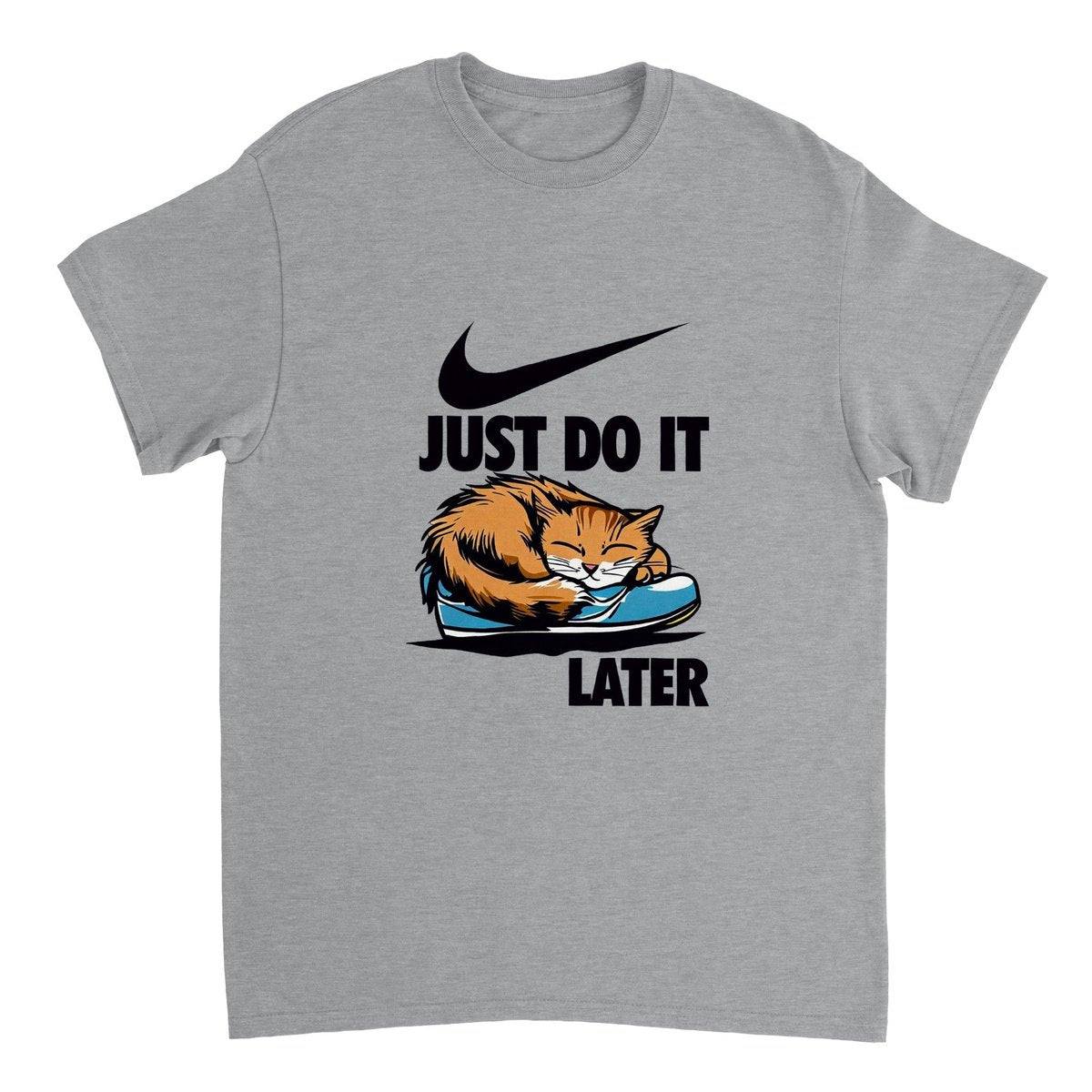 Just Do It Later T-SHIRT Australia Online Color Sports Grey / S