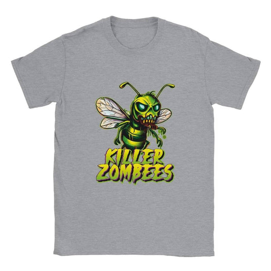 Killer Zombees - Green Zombee - Classic Unisex Crewneck T-shirt Australia Online Color