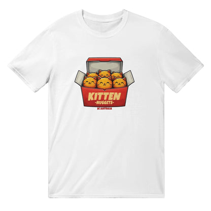 Kitten Nuggets T-shirt Australia Online Color White / S