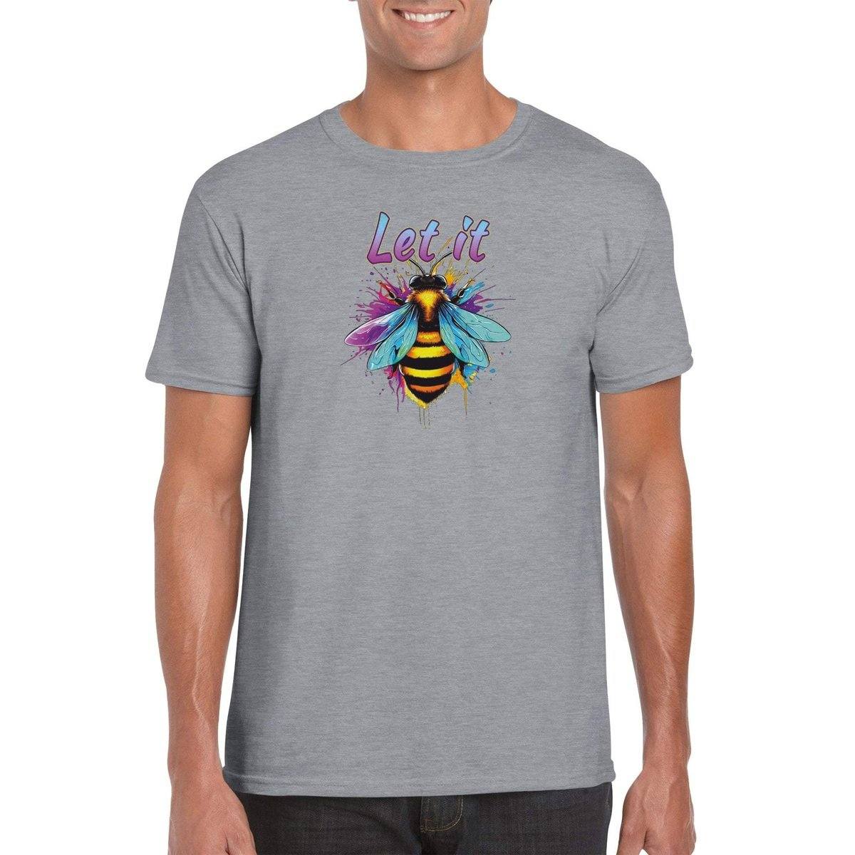 Let It Bee - Classic Unisex Crewneck T-shirt Australia Online Color