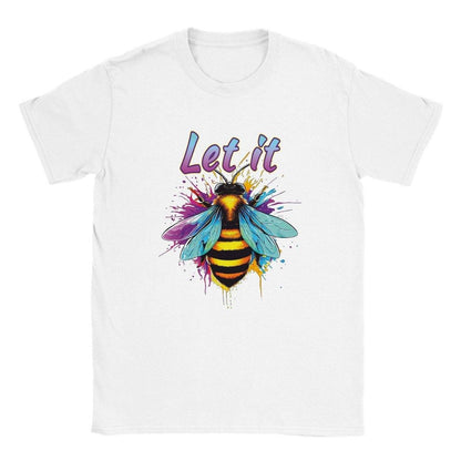 Let It Bee - Classic Unisex Crewneck T-shirt Australia Online Color White / S