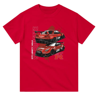 Liberty Walk GTR Skyline T-shirt Australia Online Color Red / S