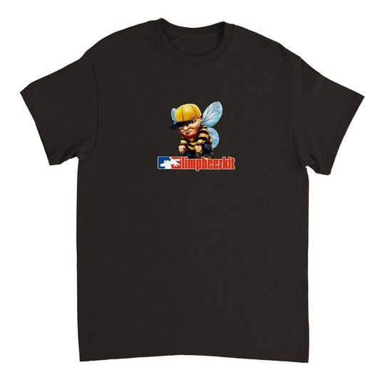 Limp Beezkit T-shirt | Limp Bizkit Parody Tshirt - Unisex Crewneck T-Shirt Australia Online Color Black / S