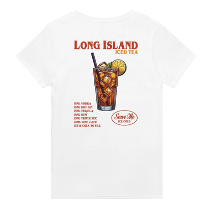 Long Island Iced Tea T-shirt Australia Online Color White / S
