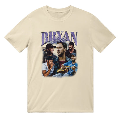 Luke Bryan Vintage T-Shirt Australia Online Color Natural / S