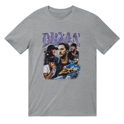 Luke Bryan Vintage T-Shirt Australia Online Color Sports Grey / S