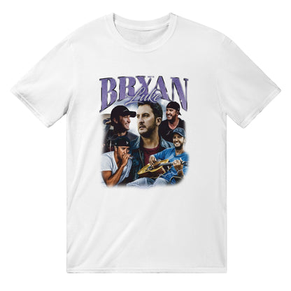 Luke Bryan Vintage T-Shirt Australia Online Color White / S