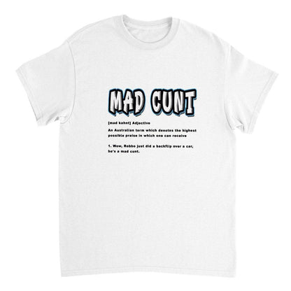 Mad Cunt T-SHIRT Australia Online Color White / S
