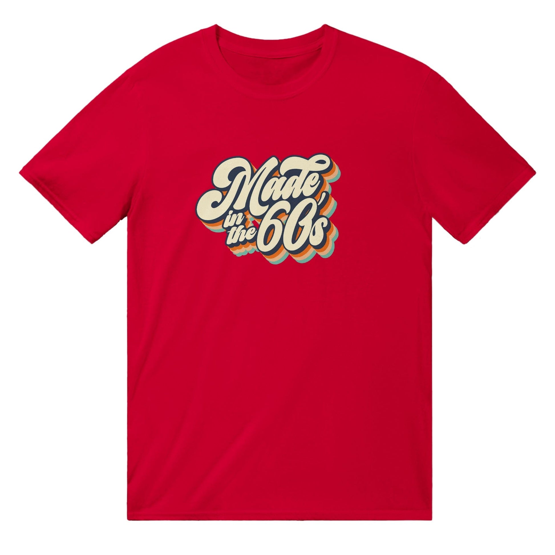 Made In The 60's T-Shirt Australia Online Color Red / S