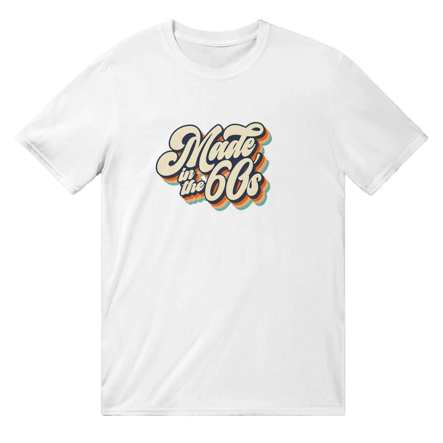 Made In The 60's T-Shirt Australia Online Color White / S