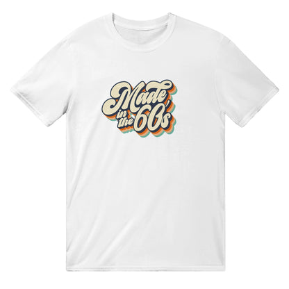 Made In The 60's T-Shirt Australia Online Color White / S