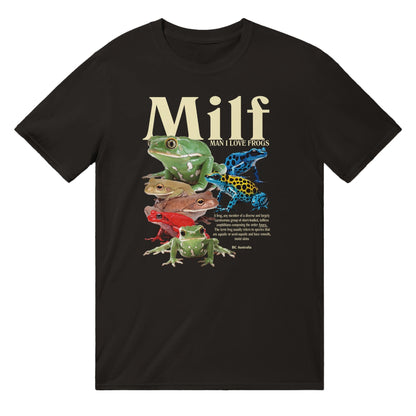Man I Love Frogs Bootleg T-Shirt Australia Online Color Black / S
