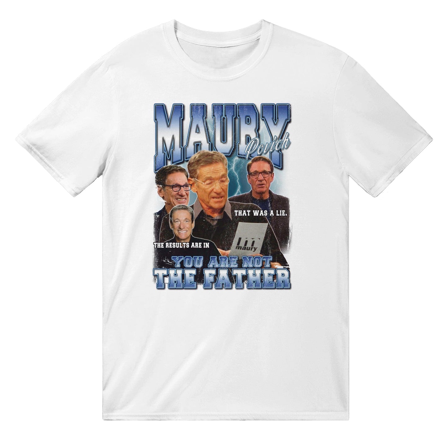 Maury You Are Not The Father T-Shirt Australia Online Color White / S