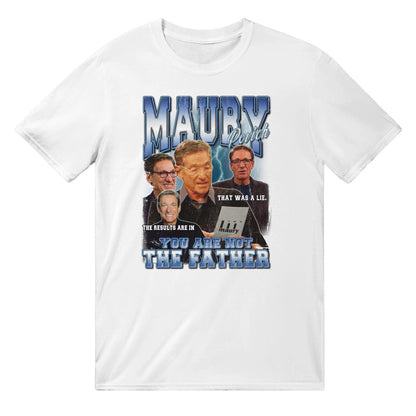 Maury You Are Not The Father T-Shirt Australia Online Color White / S