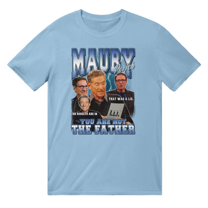 Maury You Are Not The Father T-Shirt Australia Online Color Light Blue / S