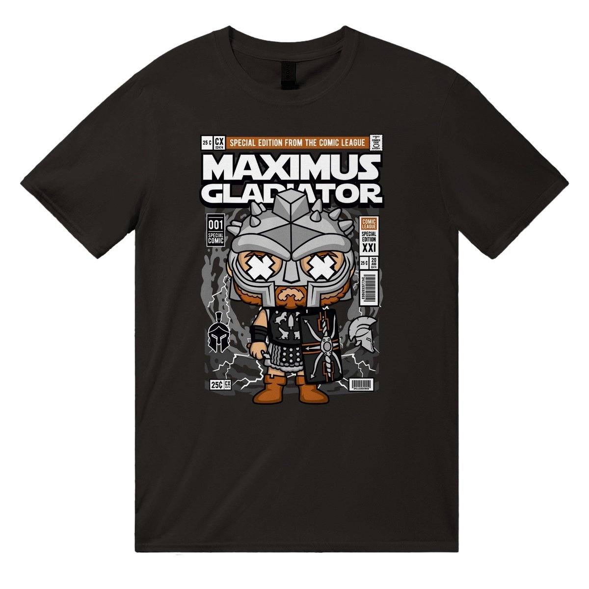 Maximus Gladiator T-SHIRT Australia Online Color Black / S