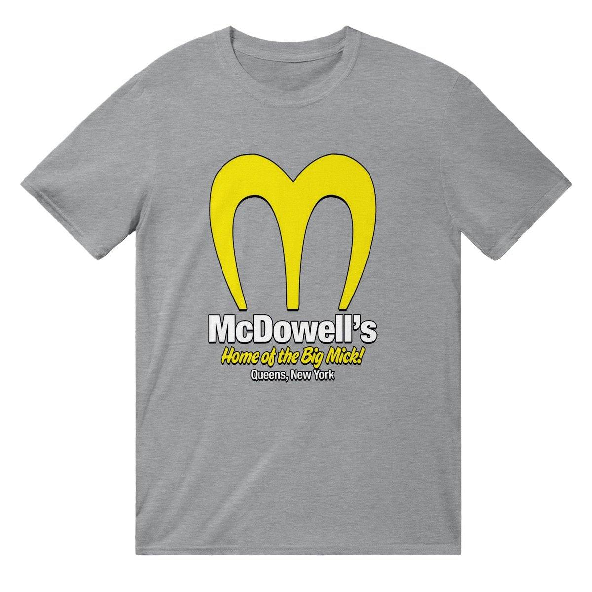 McDowell's Home Of The Big Mick T-SHIRT Australia Online Color Sports Grey / Mens / S