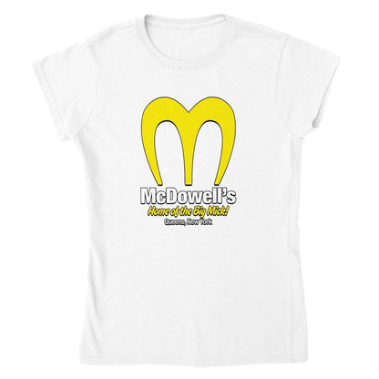 McDowell's Home Of The Big Mick T-SHIRT Australia Online Color White / Womens / S