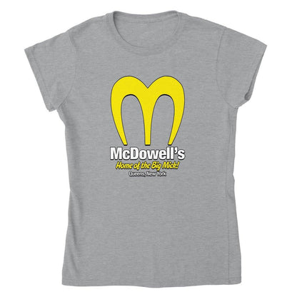 McDowell's Home Of The Big Mick T-SHIRT Australia Online Color Sports Grey / Womens / S