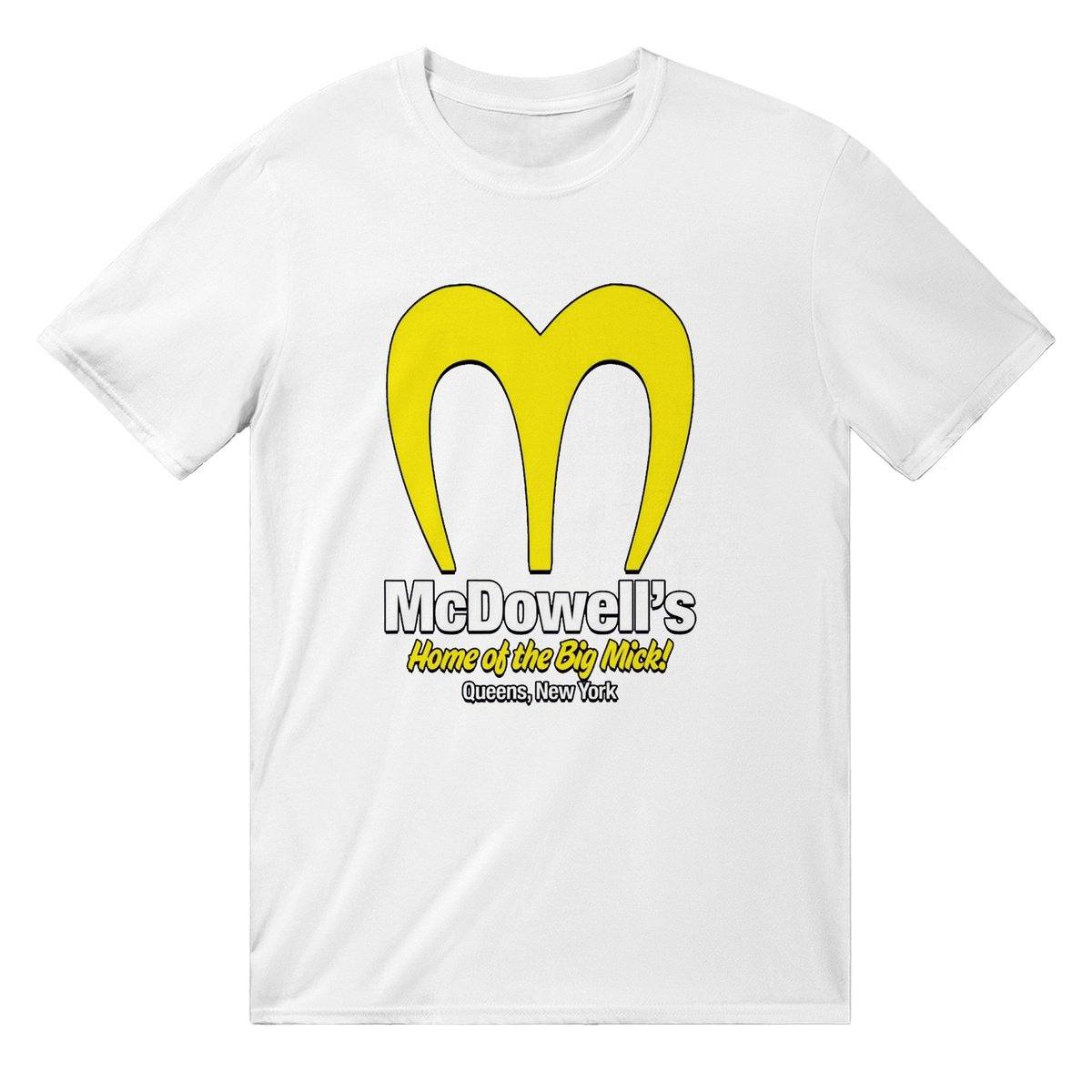 McDowell's Home Of The Big Mick T-SHIRT Australia Online Color White / Mens / S