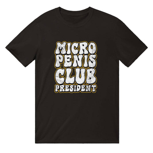 Micro Penis Club President T-SHIRT Australia Online Color Black / S