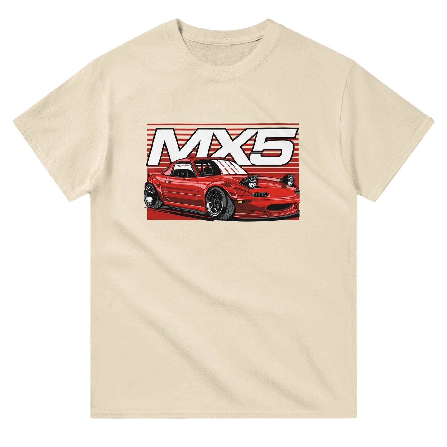 MX5 Mazda JDM T-shirt Australia Online Color Natural / S