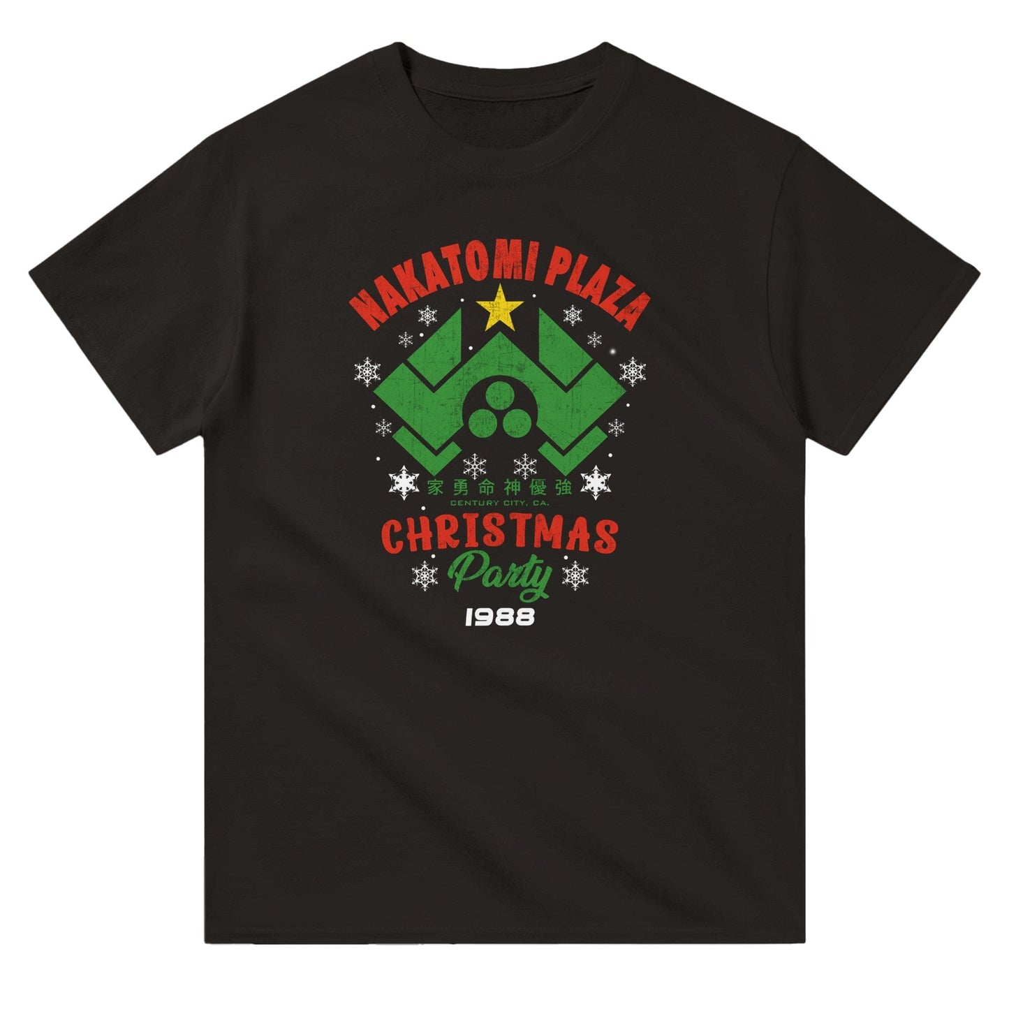 NAKATOMI PLAZA CHRISTMAS PARTY T-Shirt Australia Online Color Black / S / New Design