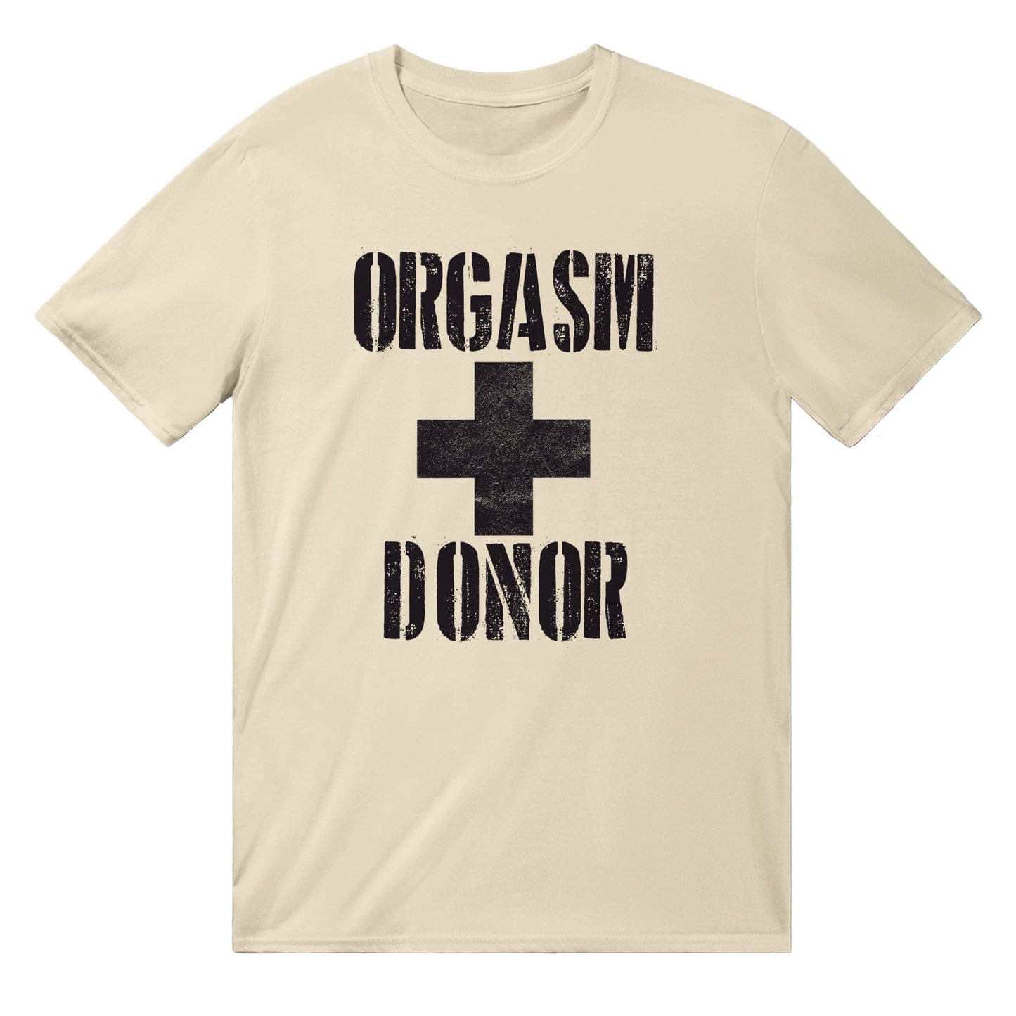 Orgasm Donor T-shirt Australia Online Color Natural / S